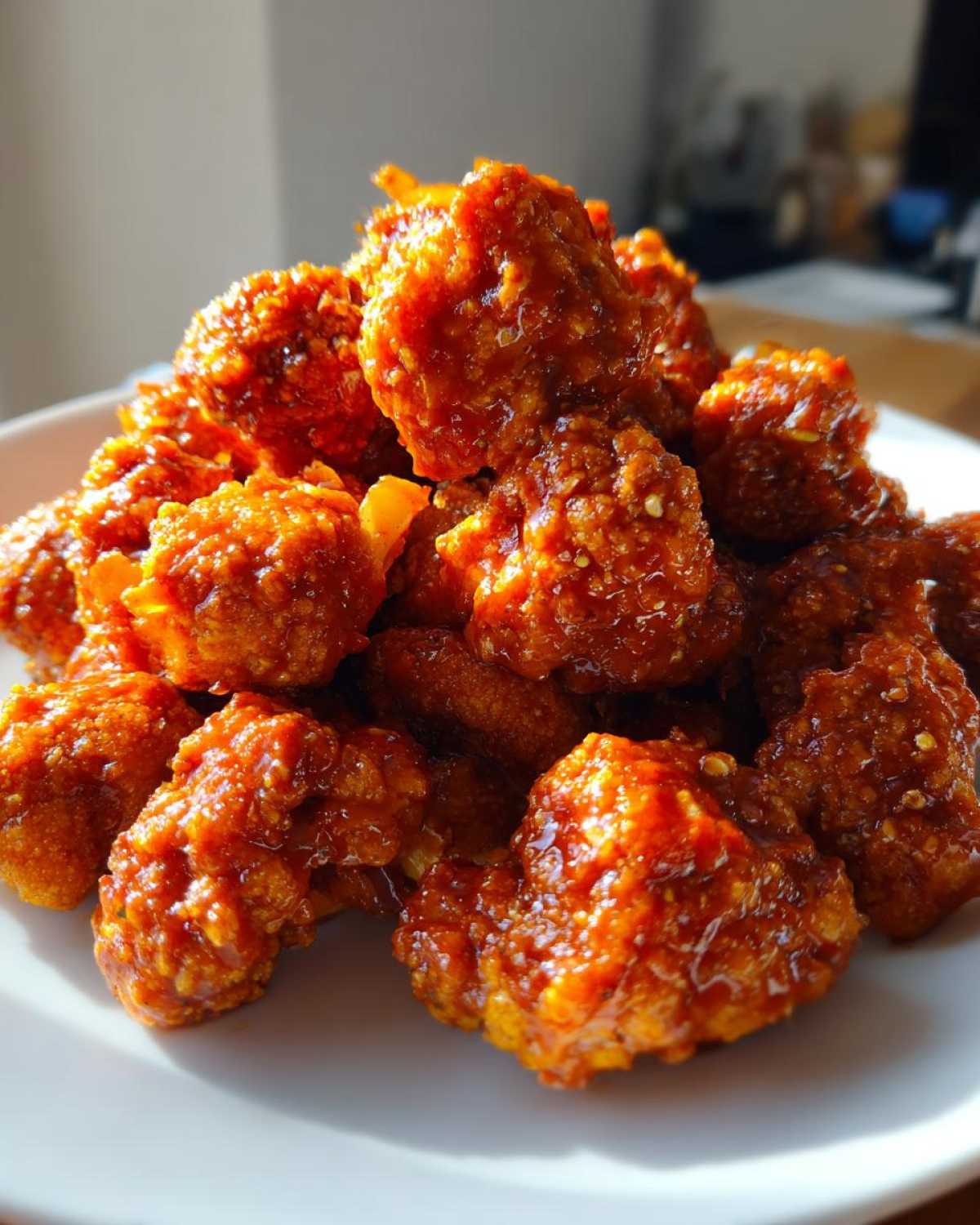 Baked Buffalo Cauliflower Bites (Game-Day Approved) - detail 2