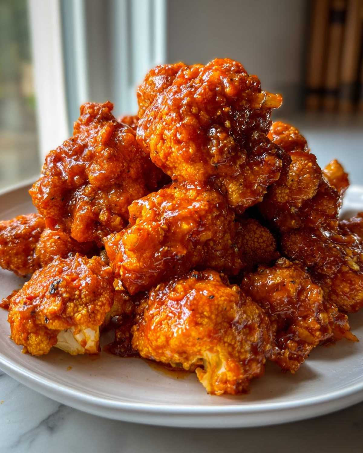 Baked Buffalo Cauliflower Bites (Game-Day Approved) - detail 3