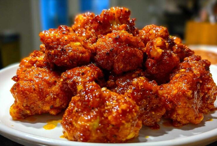Baked Buffalo Cauliflower Bites (Game-Day Approved)