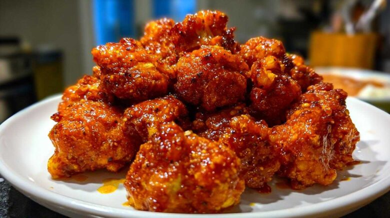 Baked Buffalo Cauliflower Bites (Game-Day Approved)