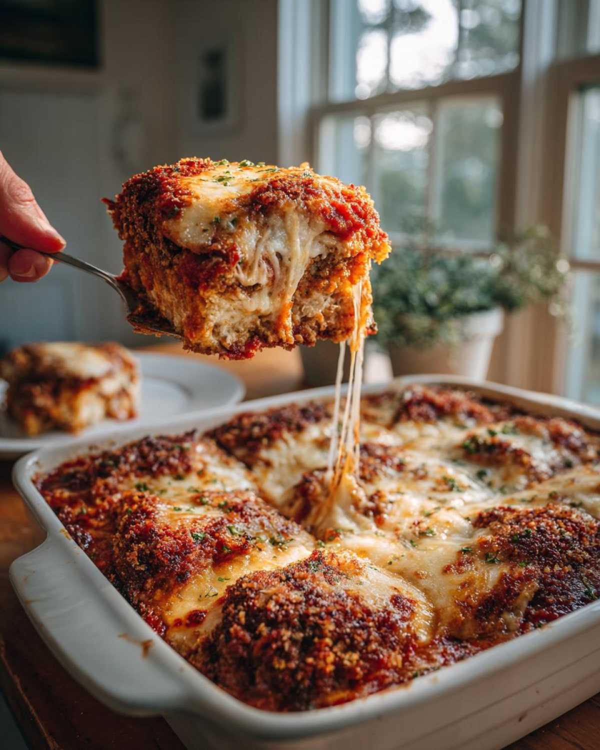 Baked Chicken Parmesan Casserole for Family Night - detail 3