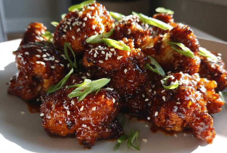 Baked General Tso’s Cauliflower (Takeout Remix)