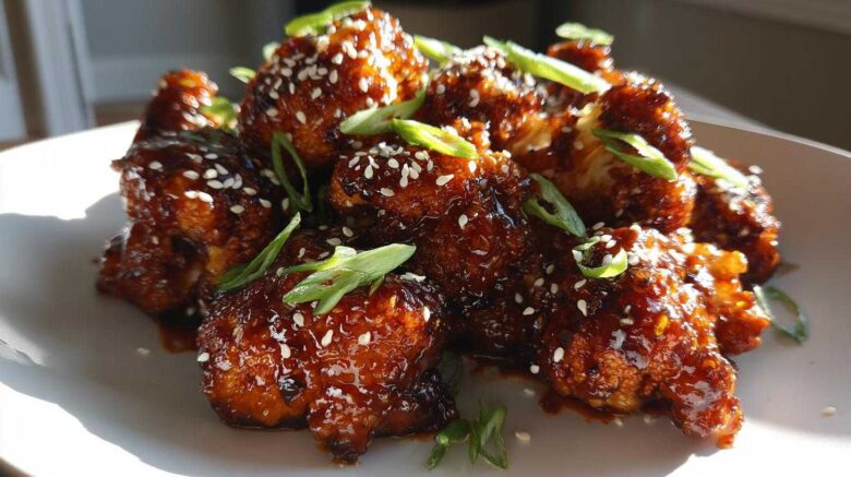 Baked General Tso’s Cauliflower (Takeout Remix)