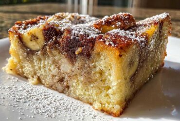 Banana Bread Overnight French Toast Bake