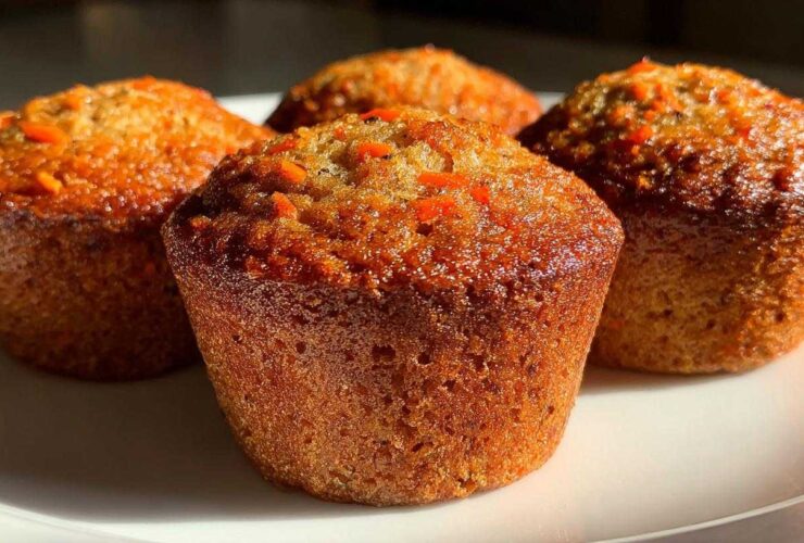 Carrot Cake Muffin Tops (All Flavor, Less Guilt)