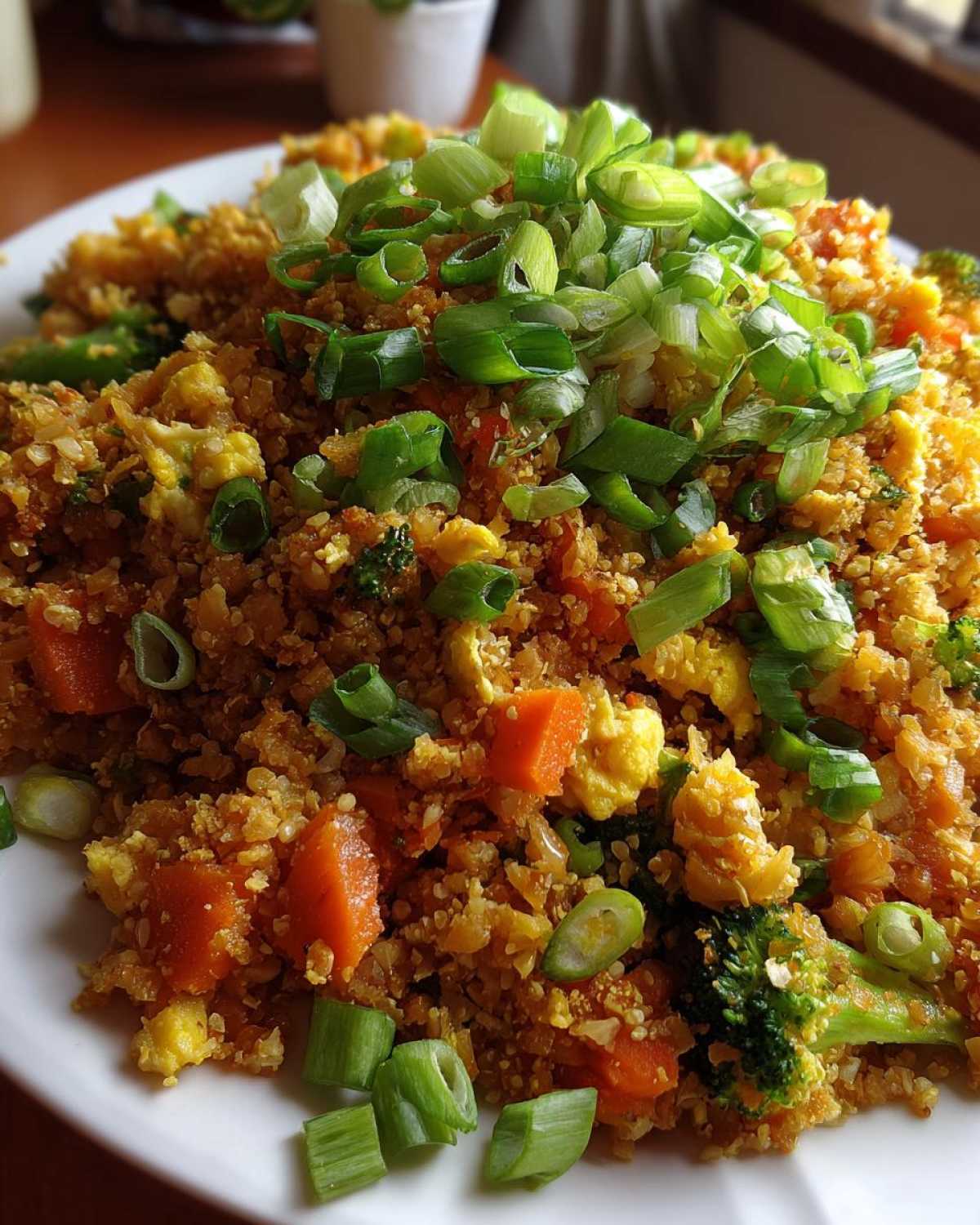 Cauliflower Fried Rice (All Flavor, No Carbs!) - detail 2