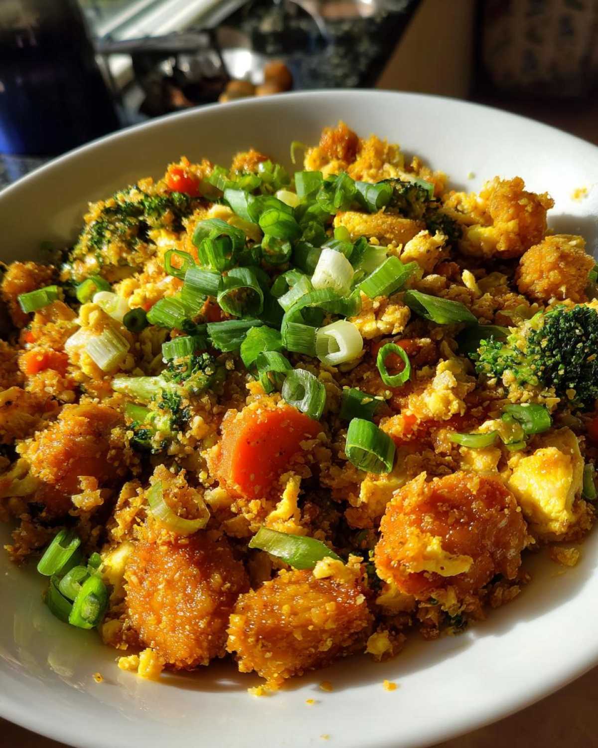 Cauliflower Fried Rice (All Flavor, No Carbs!) - detail 3