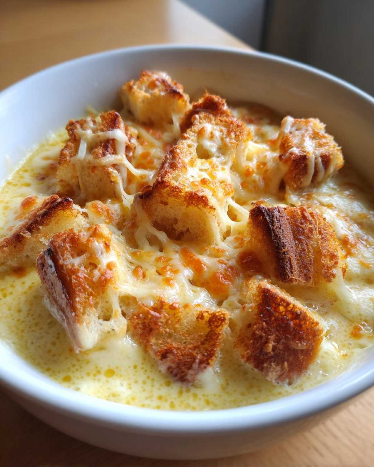 Cheesy Garlic Bread Soup (Yes, It’s a Thing!) - detail 2