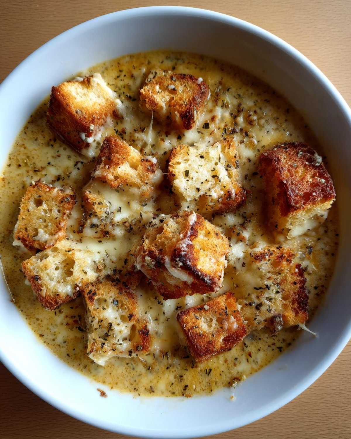 Cheesy Garlic Bread Soup (Yes, It’s a Thing!) - detail 4