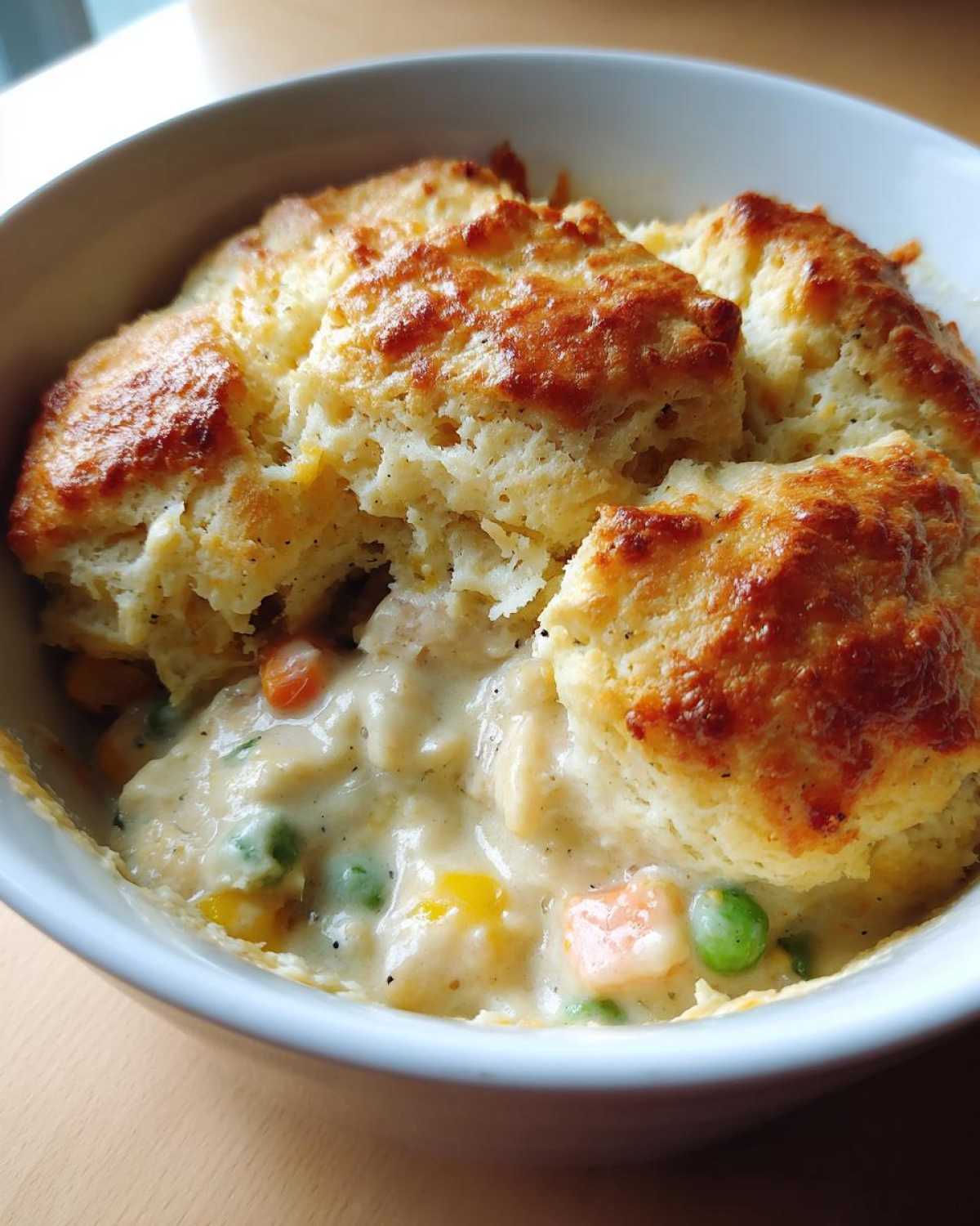 Chicken Pot Pie Casserole (Comfort in a Pan) - detail 1