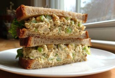 Chickpea Tuna Salad Sandwich (No Tuna, All Taste)