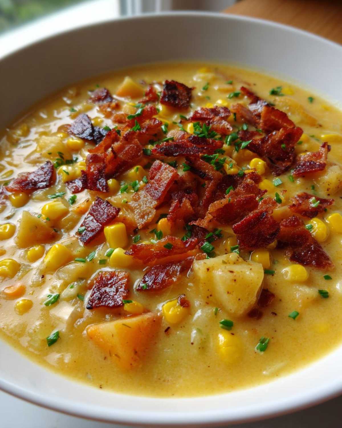 Creamy Bacon Corn Chowder That Beats the Cold - detail 3