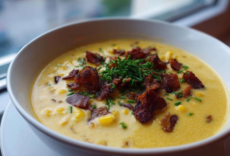 Creamy Bacon Corn Chowder That Beats the Cold