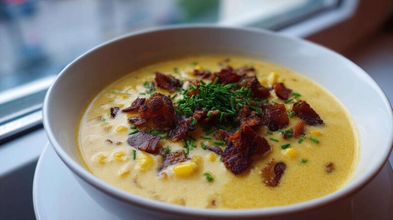 Creamy Bacon Corn Chowder That Beats the Cold