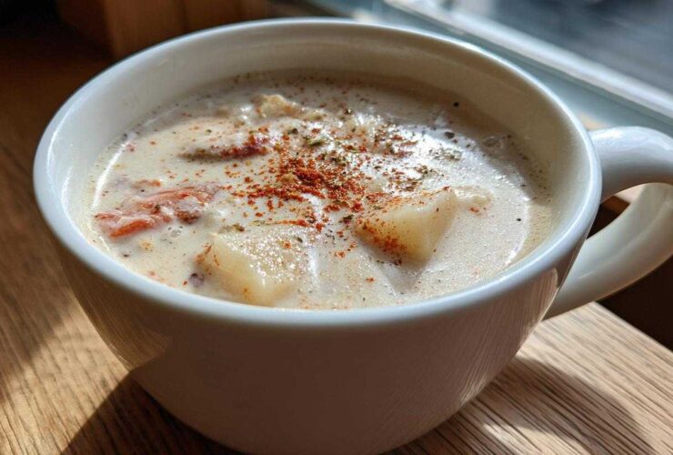 Creamy Dairy-Free Clam Chowder (Yes, Really!)