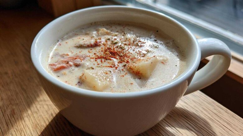 Creamy Dairy-Free Clam Chowder (Yes, Really!)