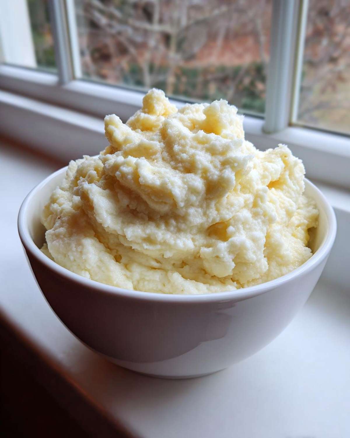 Creamy Roasted Garlic Mashed Cauliflower (Keto Comfort) - detail 1