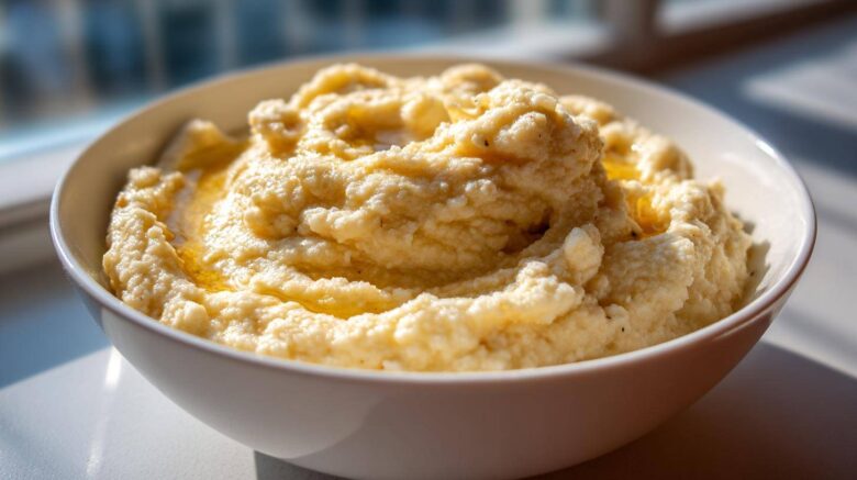 Creamy Roasted Garlic Mashed Cauliflower (Keto Comfort)