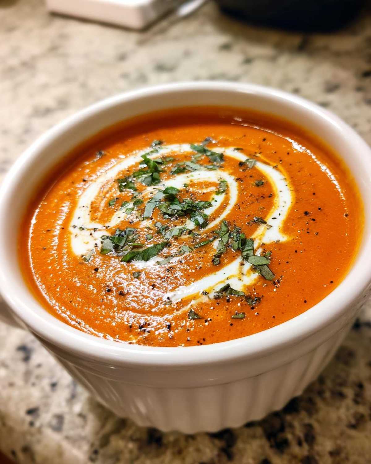 Creamy Tomato Basil Soup (Better Than Canned!) - detail 1