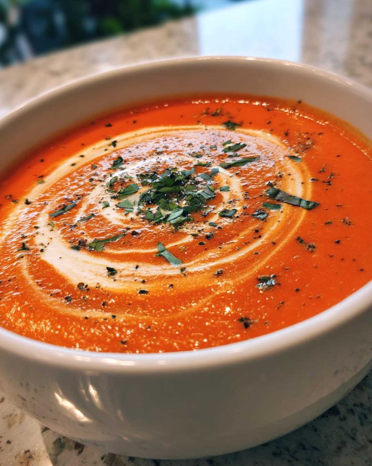 Creamy Tomato Basil Soup (Better Than Canned!) - detail 4