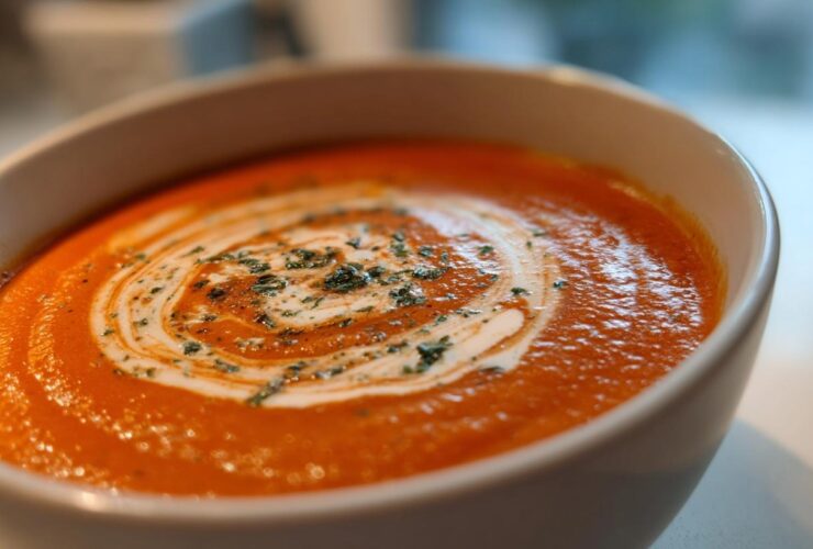 Creamy Tomato Basil Soup (Better Than Canned!)