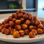 Crispy Air Fryer Chickpeas (Addictive Snack!)