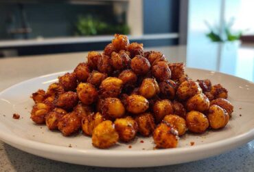 Crispy Air Fryer Chickpeas (Addictive Snack!)