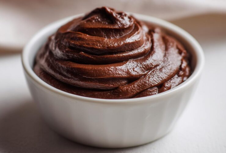 Dark Chocolate Avocado Mousse (Keto-Friendly)