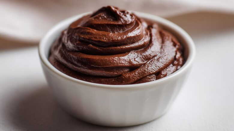 Dark Chocolate Avocado Mousse (Keto-Friendly)