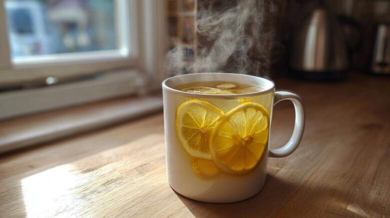 Detox Lemon Ginger Tea to Start Your Day Right