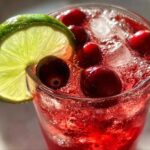 Dry January Mocktail: Cranberry Ginger Fizz