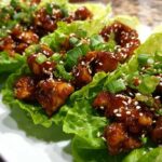 Easy Teriyaki Chicken Lettuce Wraps (Low Carb!)