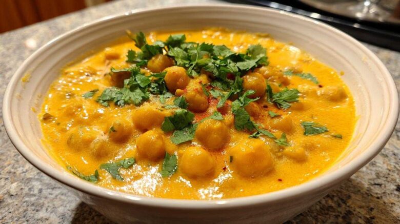 Effortless Chickpea Curry (Vegan & 20 Min Recipe)