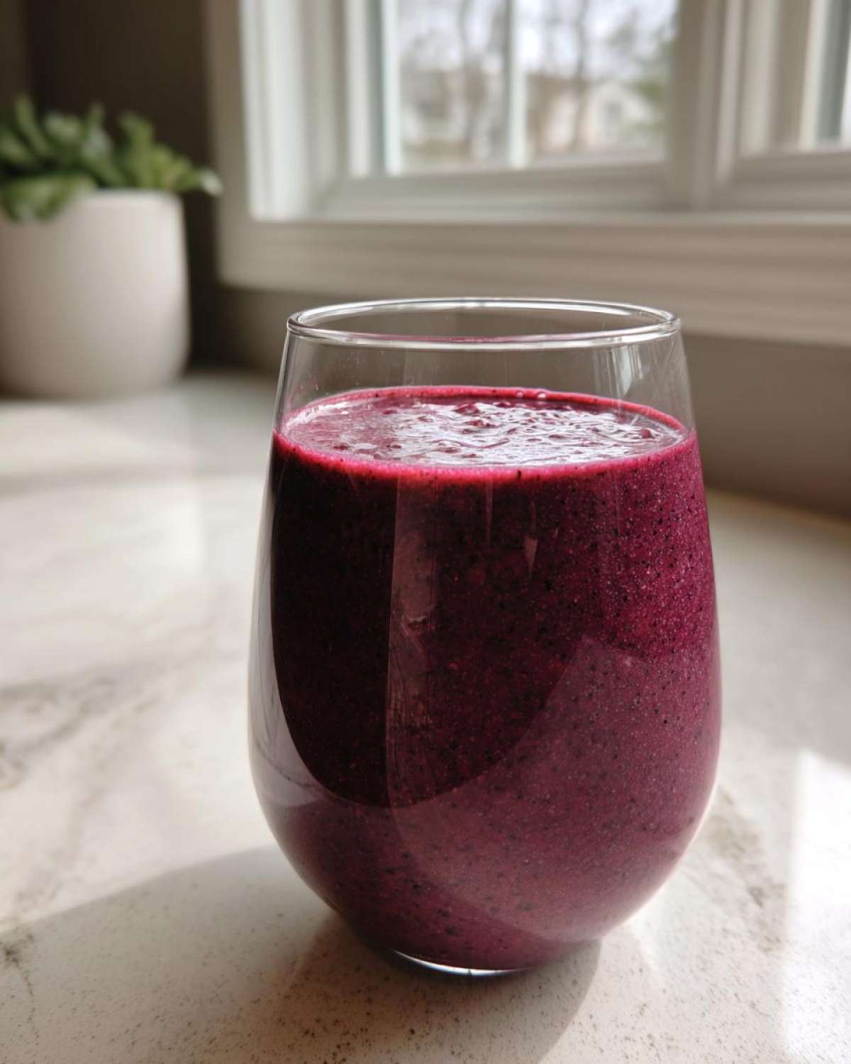 Elderberry Immunity Smoothie (Fight Off Colds) - detail 1
