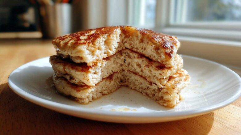 Fluffy Cinnamon Protein Pancakes for Cozy Mornings