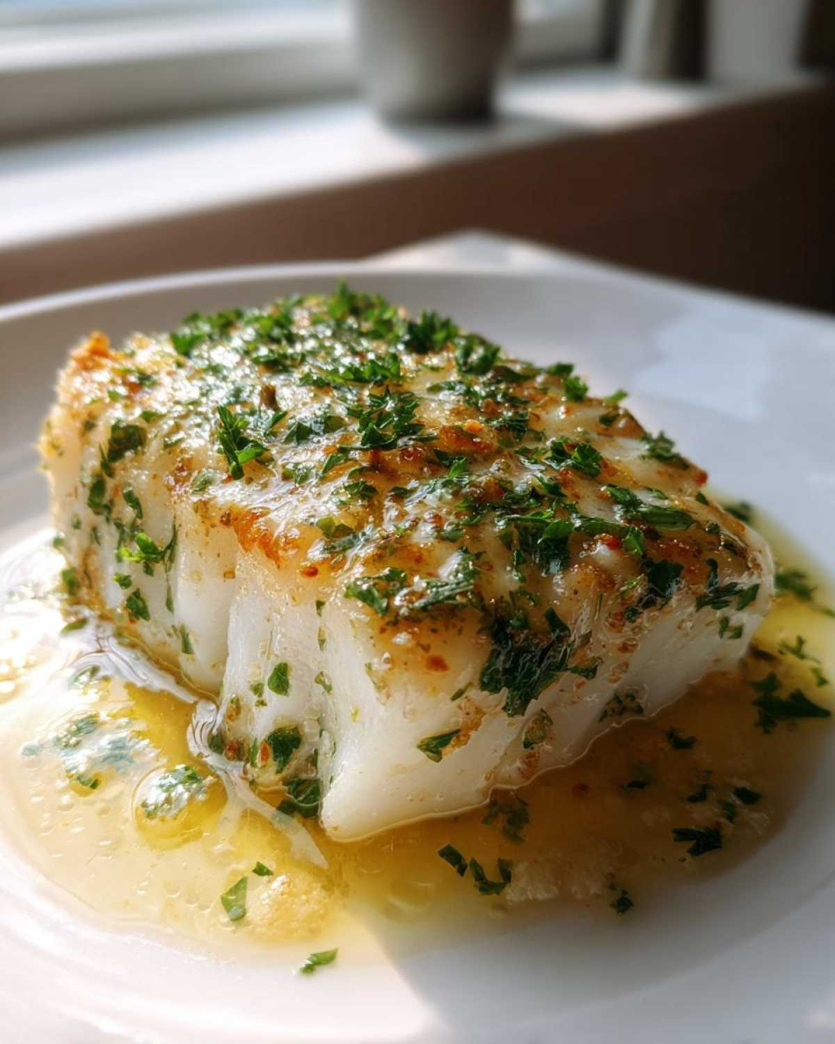 Garlic Butter Baked Cod (Healthy Winter Dinner) - detail 1