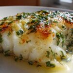 Garlic Butter Baked Cod (Healthy Winter Dinner)