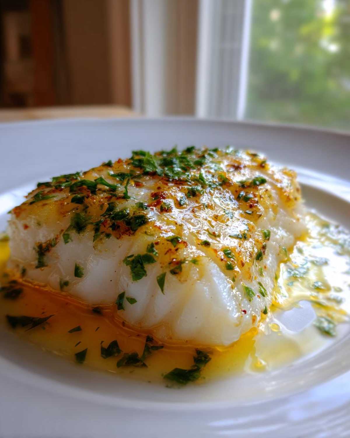 Garlic Butter Baked Cod (Healthy Winter Dinner) - detail 2