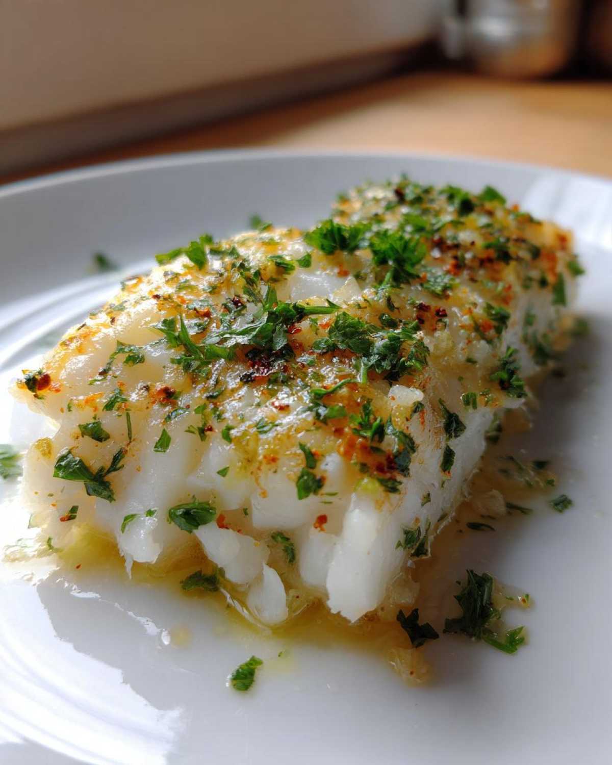 Garlic Butter Baked Cod (Healthy Winter Dinner) - detail 3