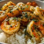 Garlic Butter Shrimp Rice Bowl in 20 Minutes