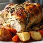 Garlic-Herb Roast Chicken & Veggies (Sunday Roast Simplified)