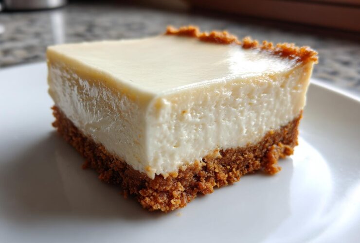 Greek Yogurt Cheesecake Bars (Low-Cal Indulgence)