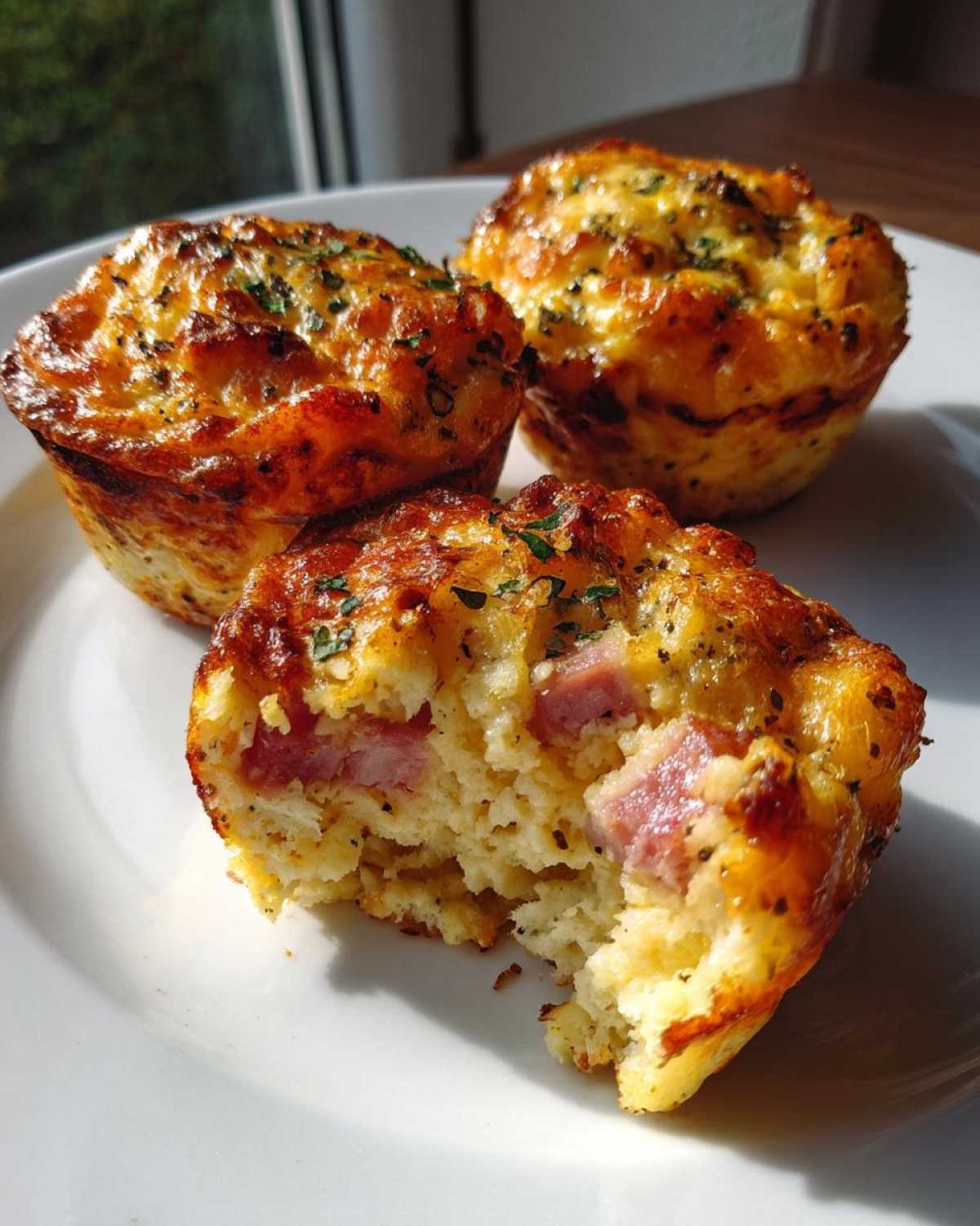 Ham & Cheese Quiche Muffins (Keto Breakfast Bites) - detail 4