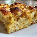 Holiday Hangover Bagel Strata (Make-Ahead Brunch)