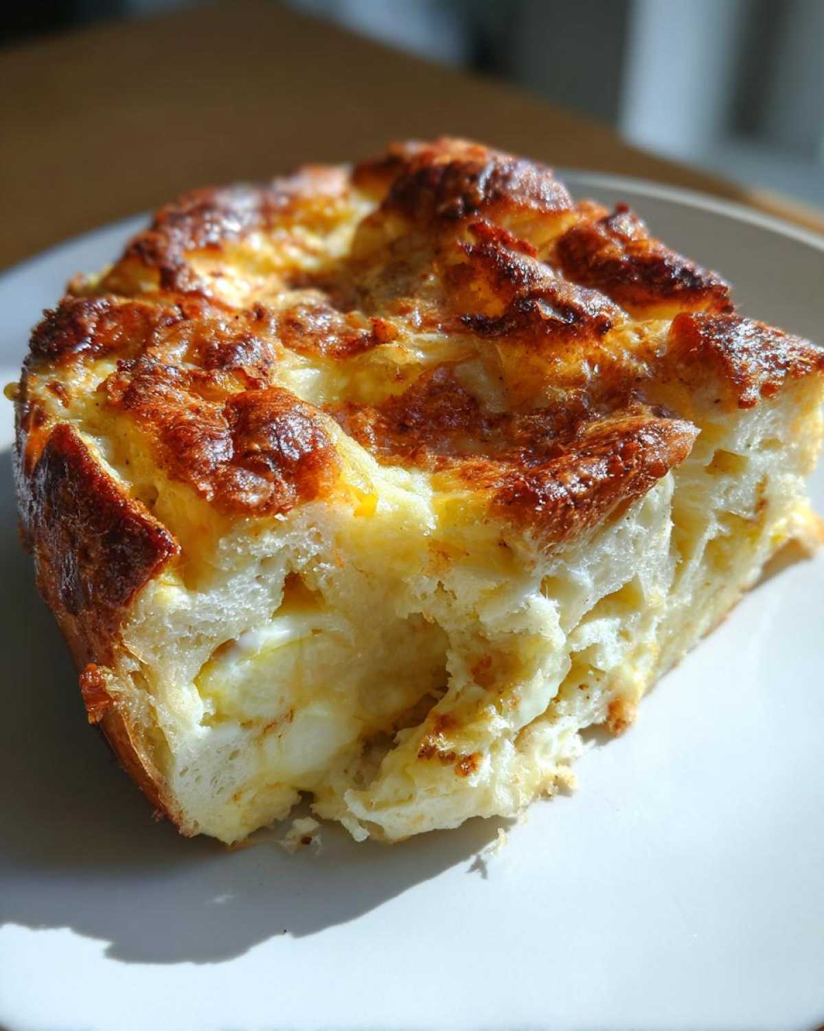 Holiday Hangover Bagel Strata (Make-Ahead Brunch) - detail 4