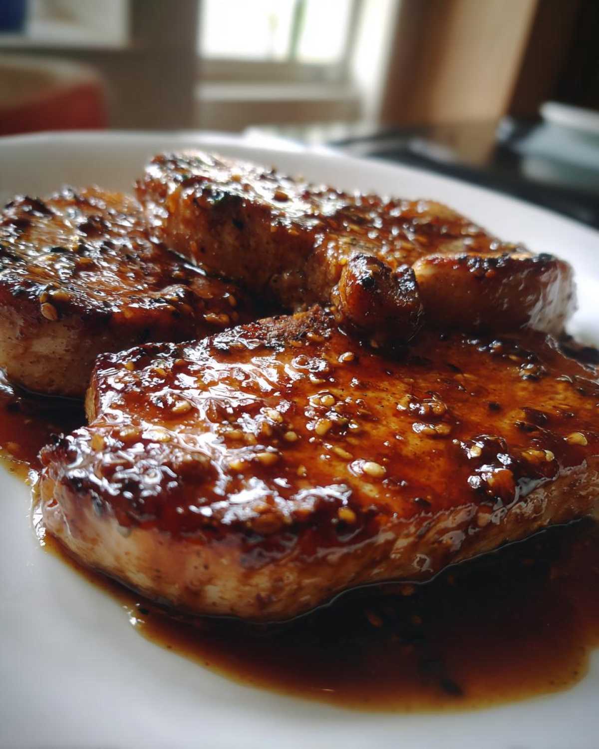 Honey Garlic Pork Chops (Skillet to Table Fast) - detail 2
