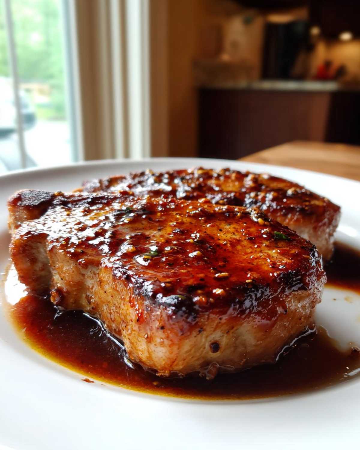 Honey Garlic Pork Chops (Skillet to Table Fast) - detail 4