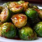 Hot Honey Brussels Sprouts (Addictive Veggie Side)