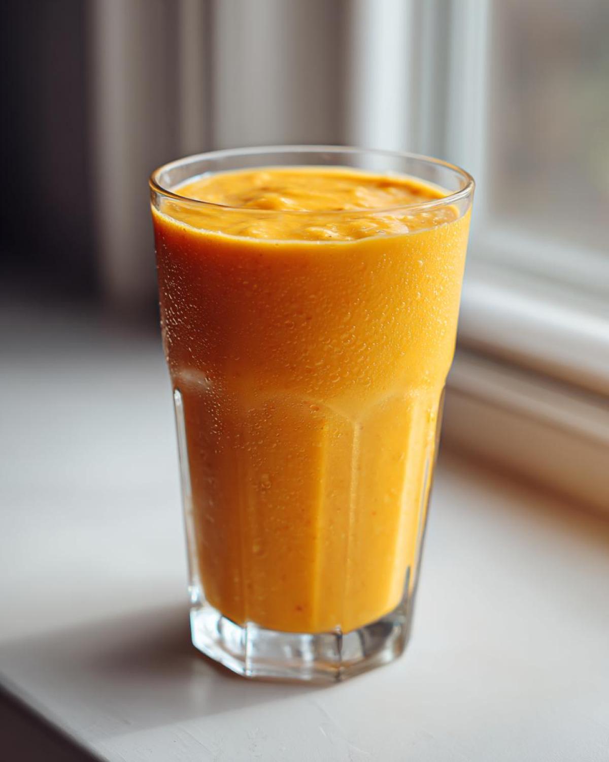 Immune Boosting Orange Ginger Smoothie (Kid-Friendly) - detail 3