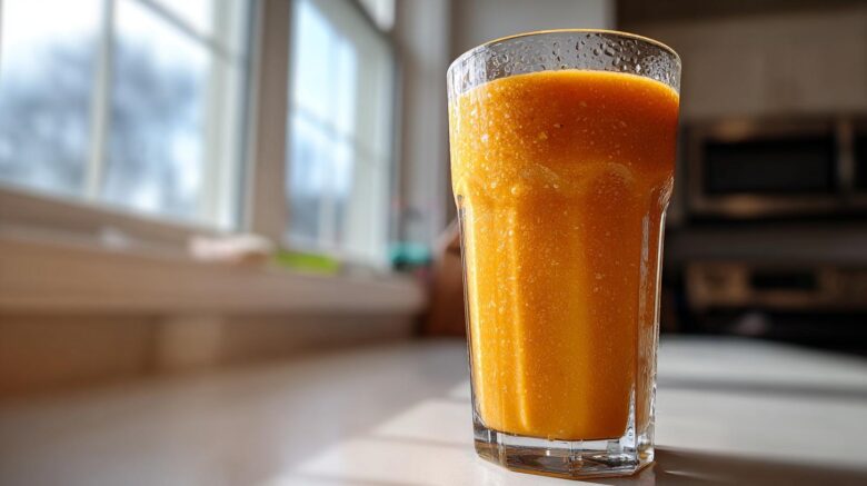 Immune Boosting Orange Ginger Smoothie (Kid-Friendly)